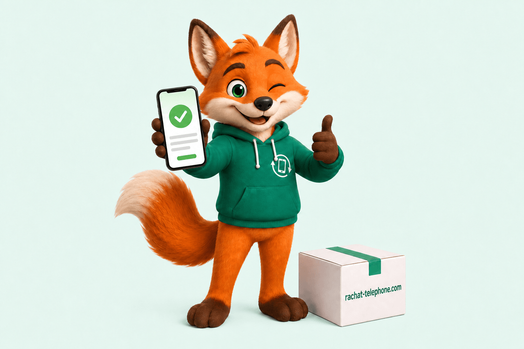 Fox, mascotte de rachat-telephone.com